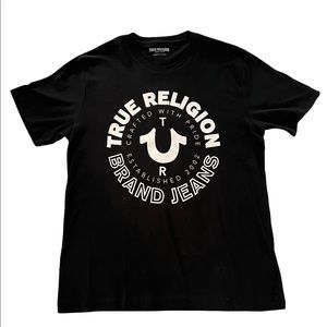 Large Black True Religion T-Shirt